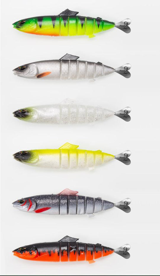 GSS210-LS Green Swim Shad non armé